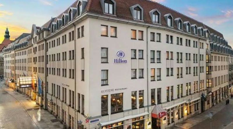 Hilton Dresden City Centre hotel exterior
